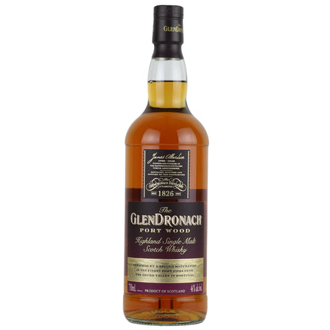 Glendronach Port Wood Single Malt Scotch Whisky