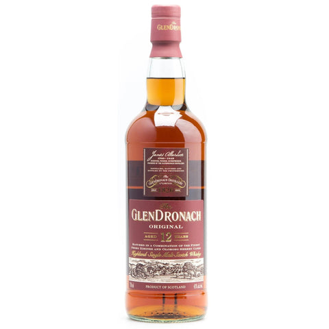 Glendronach 12 Year Original Single Malt Scotch Whisky