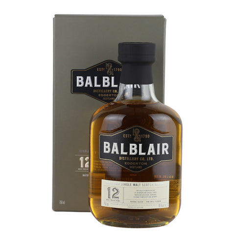 Balblair 12 Year Old Single Malt Scotch Whisky
