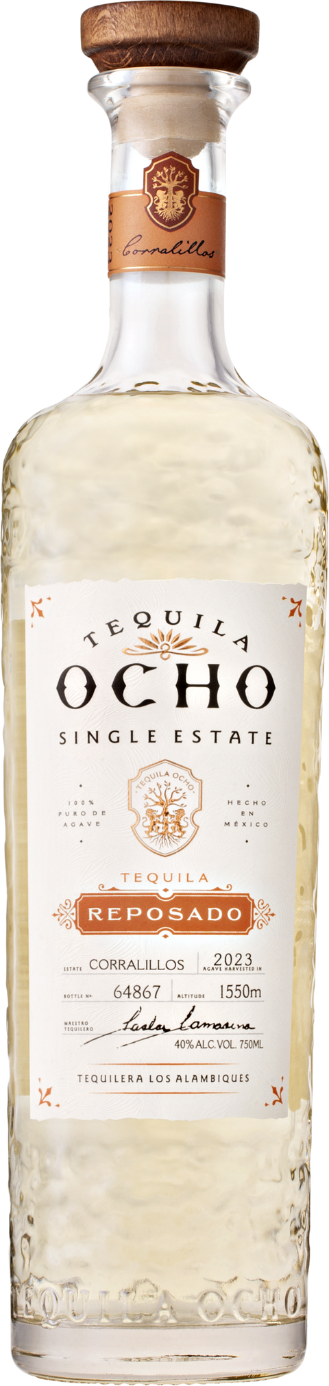 Tequila Ocho Single Estate Reposado Tequila