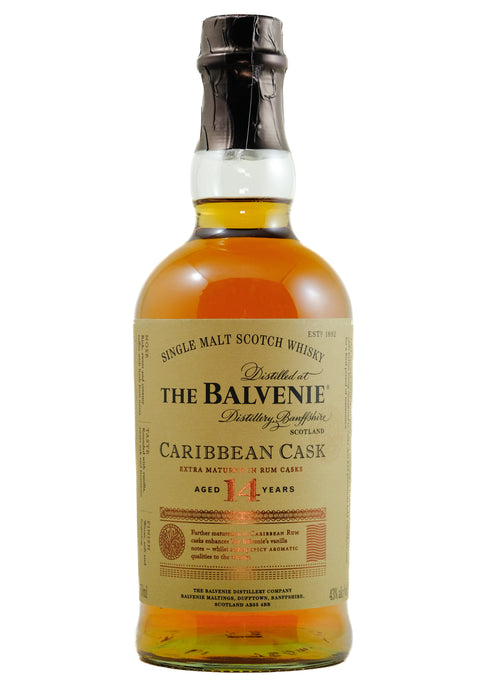 Balvenie 14 Year Caribbean Rum Casks Single Malt Scotch Whisky