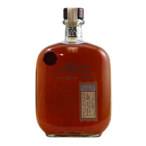 Jefferson's Presidential Select 18 Year Wheated Bourbon