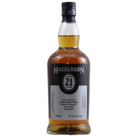Hazelburn 21 Year Single Malt Scotch Whisky
