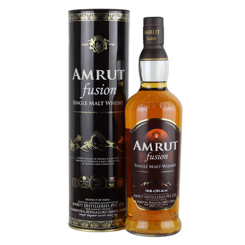Amrut Fusion Lightly Peated Indian Whisky