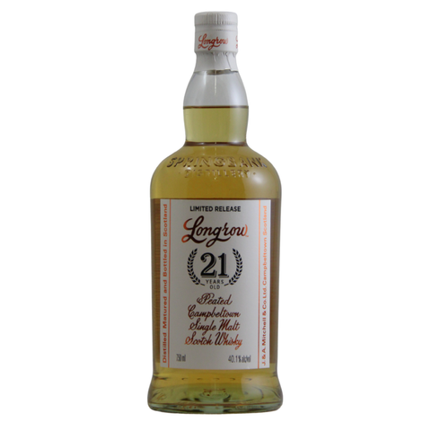 Longrow 21 Year Single Malt Scotch Whisky (2022 Bottling)