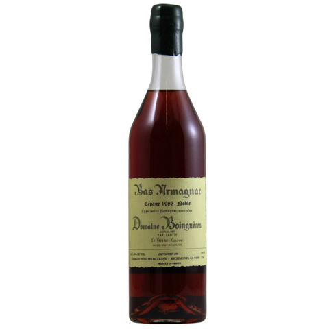 Boingneres Bas Armagnac 'Cepages Nobles' 1985