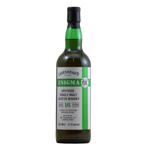 Cadenhead 16 Year Enigma Speyside Single Malt Scotch Whisky