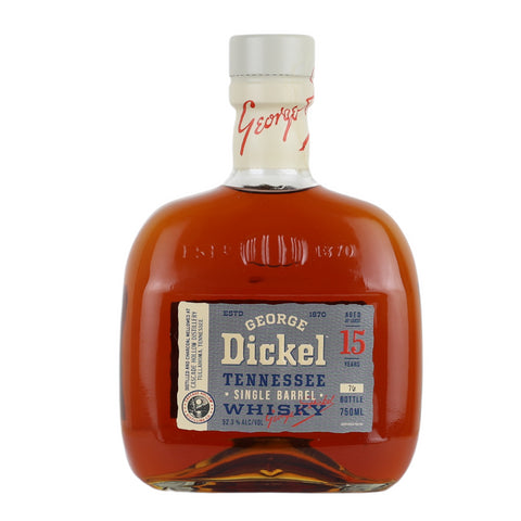 George Dickel 15 Year Single Barrel 104.6 Tennessee Whiskey SBP