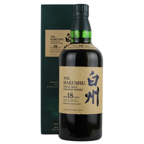 Hakushu 18 Year Old Japanese Single Malt Whisky