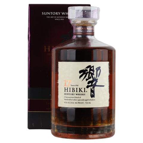 Hibiki 17 Year Japanese Whiskey