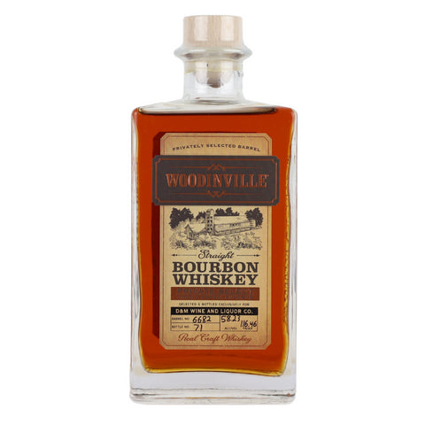 Woodinville D&M Private Barrel Bourbon Whiskey