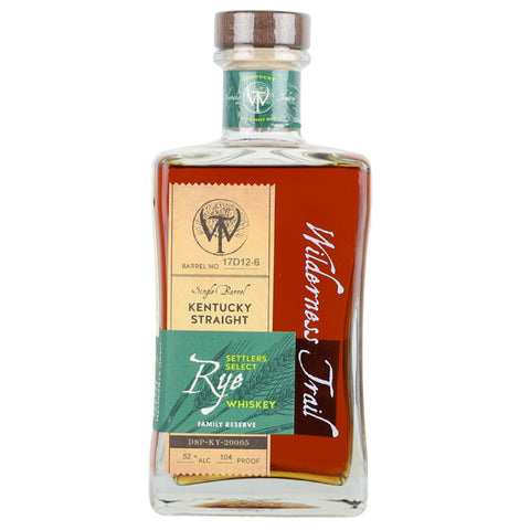 Wilderness Trail Rye SBP Single Barrel 4 Year