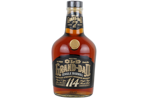 Old Grand Dad 114 7 Year Single Barrel Bourbon Whiskey