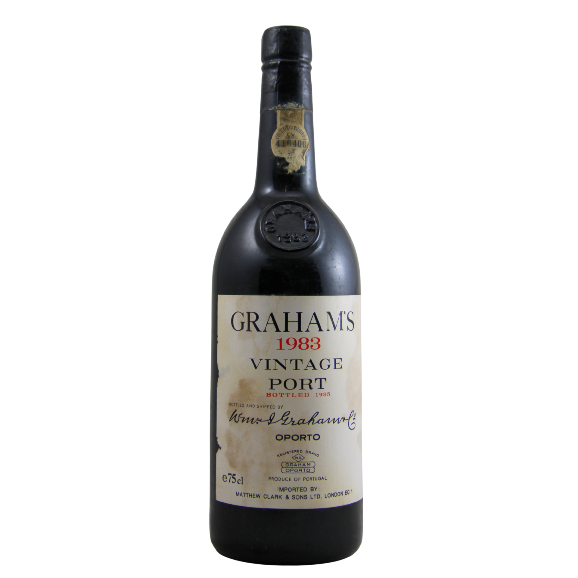 Graham's 1983年 Vintage Port Graham's Vintage Port 1983 – D&M Wines and Liquors
