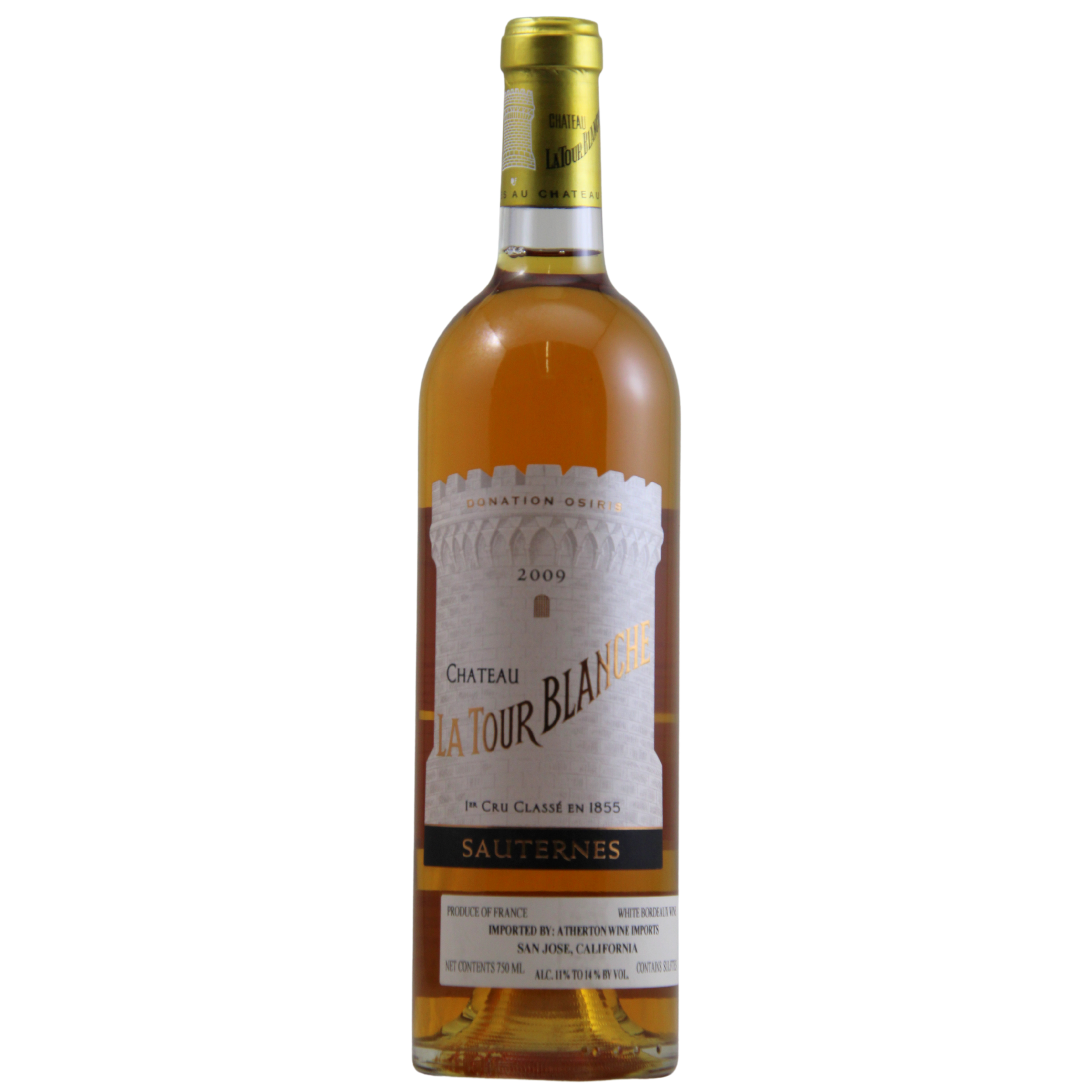 d&m La Tour Blanche Sauternes 2009