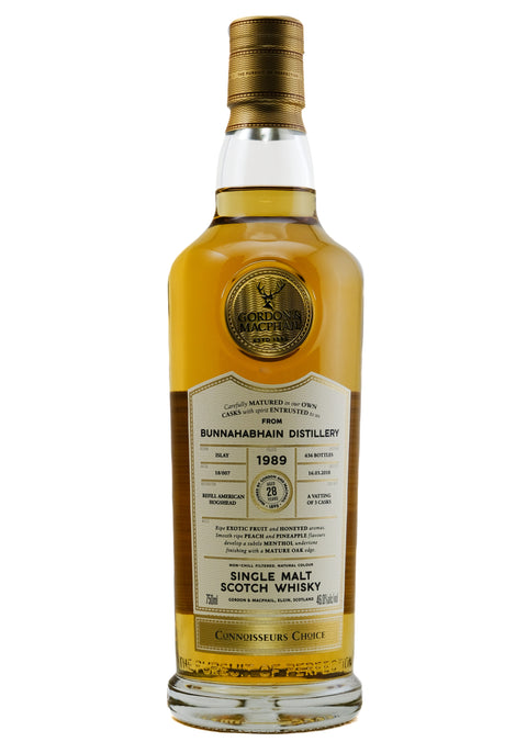 Bunnahabhain 28 Year 1989 Gordon & Macphail Single Malt Scotch