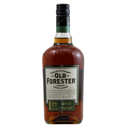 Old Forester Kentucky Straight Rye Whiskey