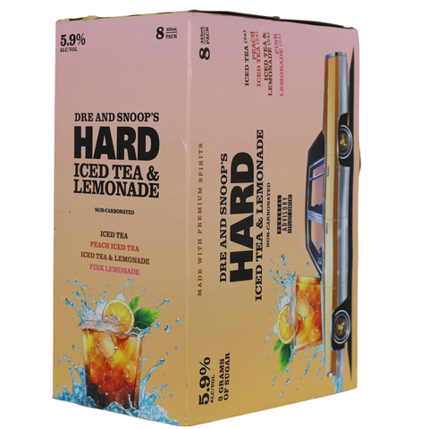 Gin & Juice Hard Ice Tea/Lemonade RTD 8pk