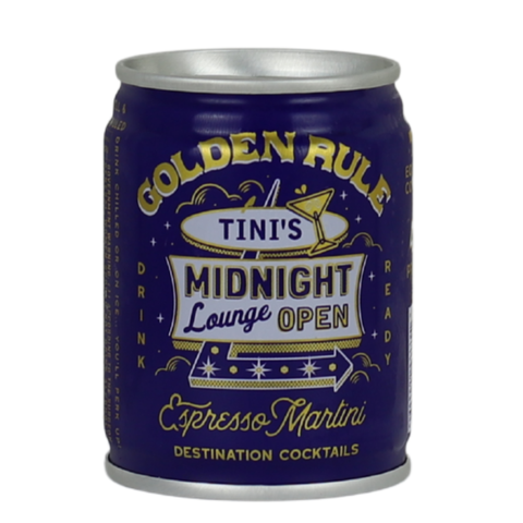 Golden Rule Espresso Martini RTD Can