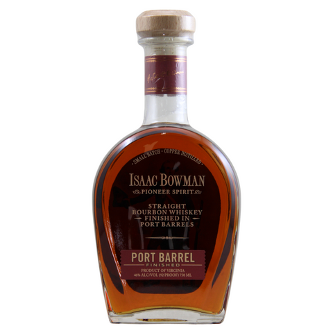 Isaac Bowman Port Finished Straight Bourbon Whiskey