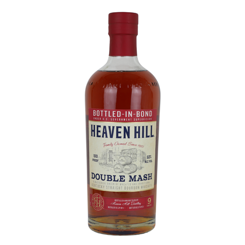 Heaven Hill 9 Year Bottled in Bond Double Mash Bourbon Whiskey