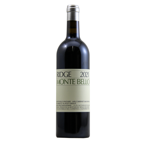 Ridge Vineyards Monte Bello Red Wine 2021