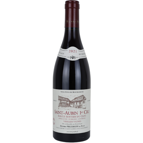 Henri Prudhon Saint-Aubin 1er Cru Sur le Sentier du Clou VV ROUGE 2023