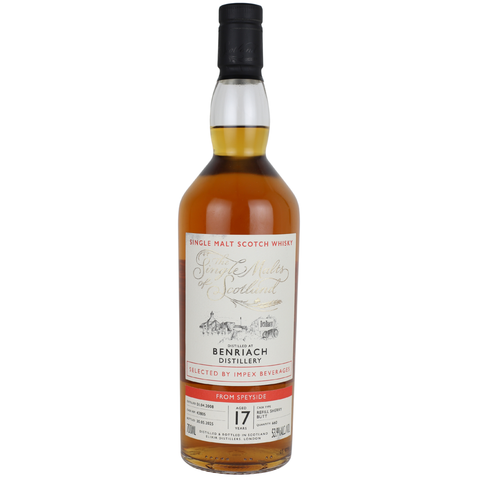 Benriach 17 Year Single Malts of Scotland Single Malt Scotch 53.9%
