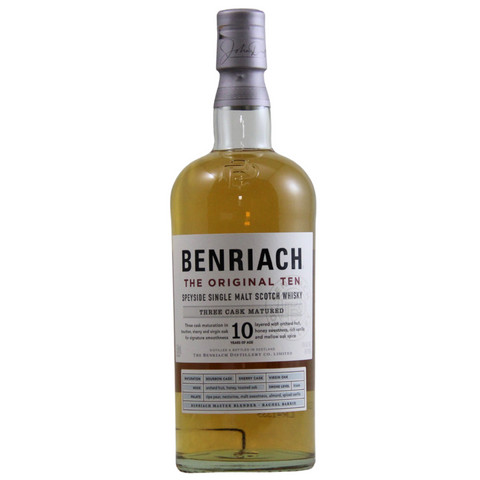 Benriach The Original Ten Year Single Malt Scotch