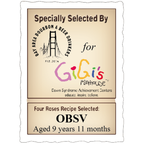 Four Roses DN 41-4 H OBSV 60.45% - BABBD/Gigi's Playhouse