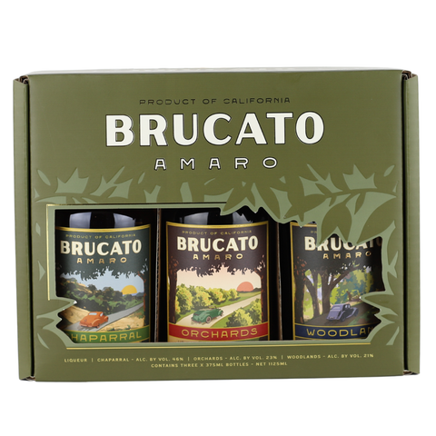 Brucato Gift Pack (Orchards, Woodlands, Chaparral) 375mL