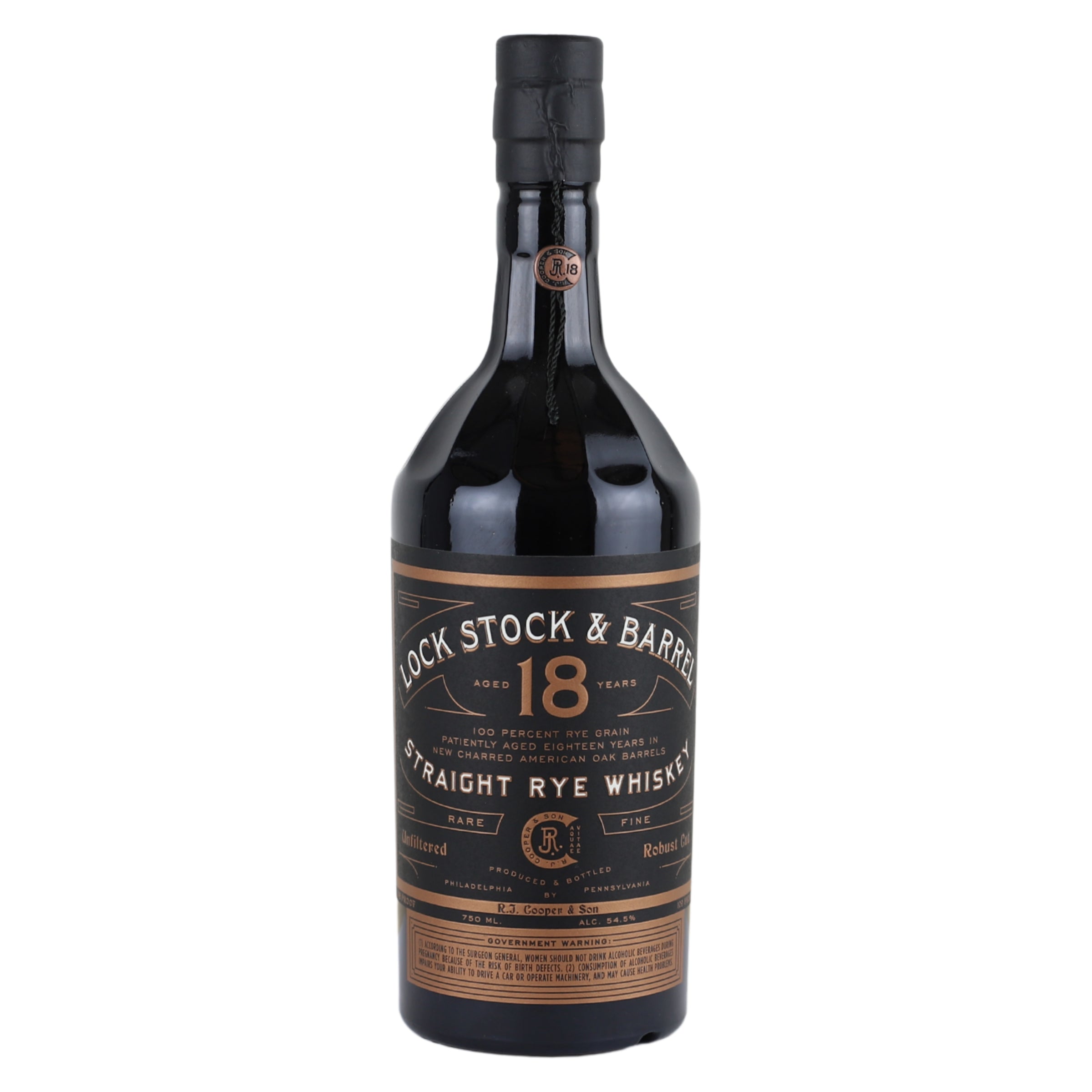 d&m Lock Stock & Barrel 18 Year Rye