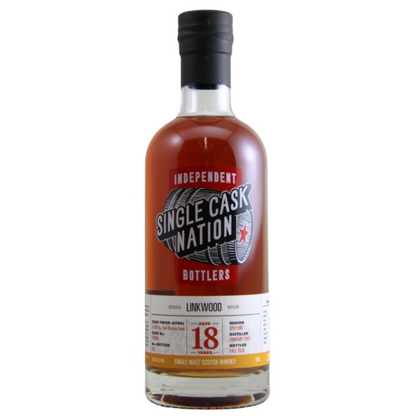 Linkwood 2007 18yr Single Cask Nation Single Malt Scotch – D&M
