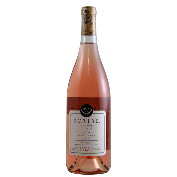てぃんくる 版画 PINOT NOIR ROSE C/E」 アールビバン Scribe Rosé of Pinot Noir 2025 – D&M Wines and Liquors