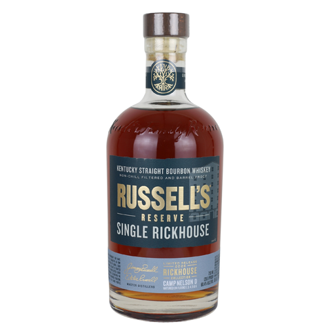 Russell's Reserve Single Rickhouse Camp Nelson D Bourbon