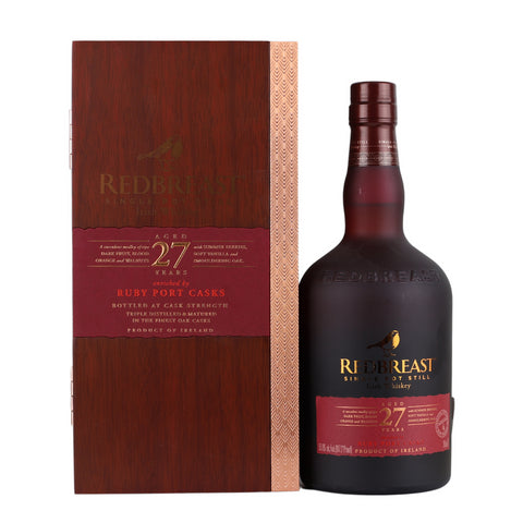 Redbreast 27 Year Single Pot Still Irish Whiskey