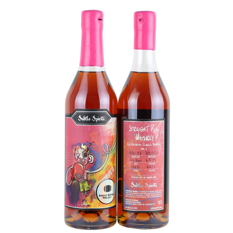 Subtle Spirits 12 Year Volume 4 RIK-113 Rye Whiskey - SBP