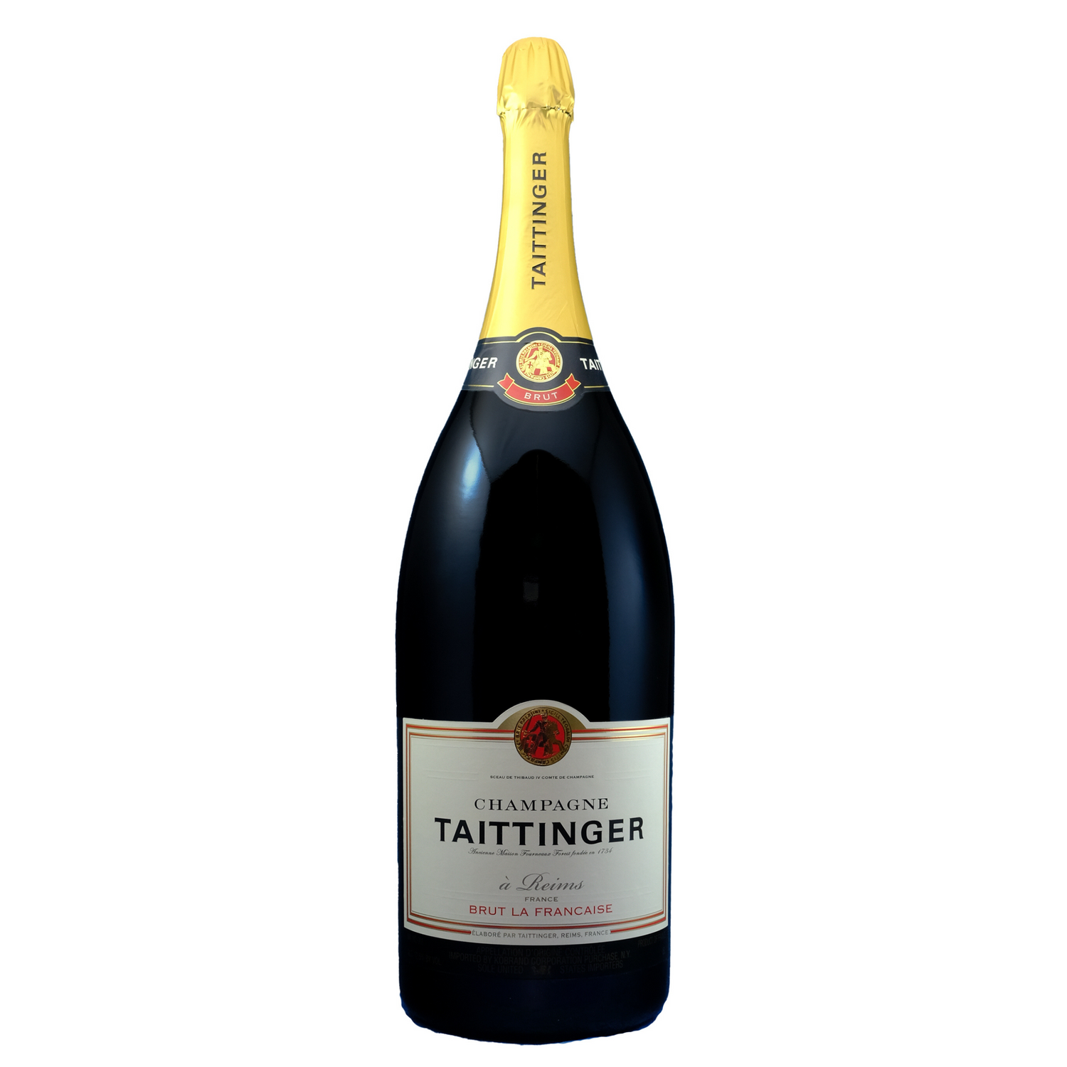 Taittinger Brut La Francaise Champagne Methuselah 6L – D&M Wines