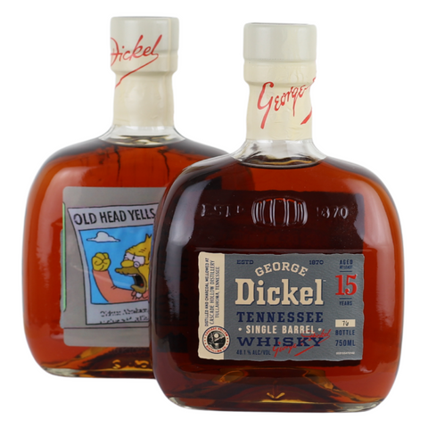 George Dickel 17 Year "Old Head" Single Barrel Tennessee Whiskey SBP