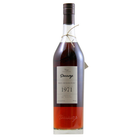 Darroze 1971 Chateau De Gaube Bas Armagnac