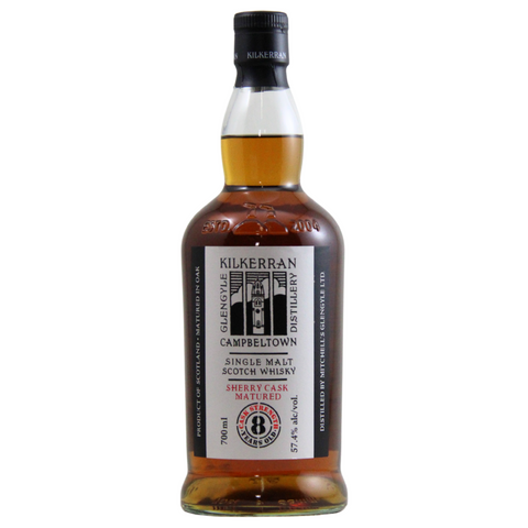Kilkerran 8 Year Sherry Cask Single Malt Scotch Whisky