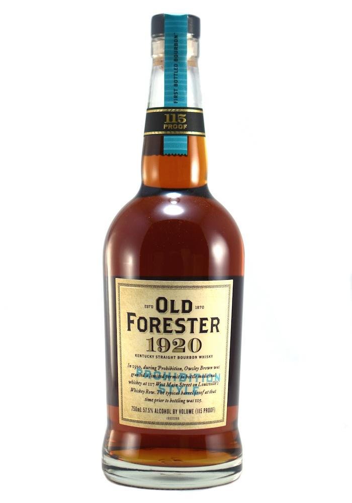 Old Forester 1920 Prohibition Style Kentucky Straight Bourbon Whiskey