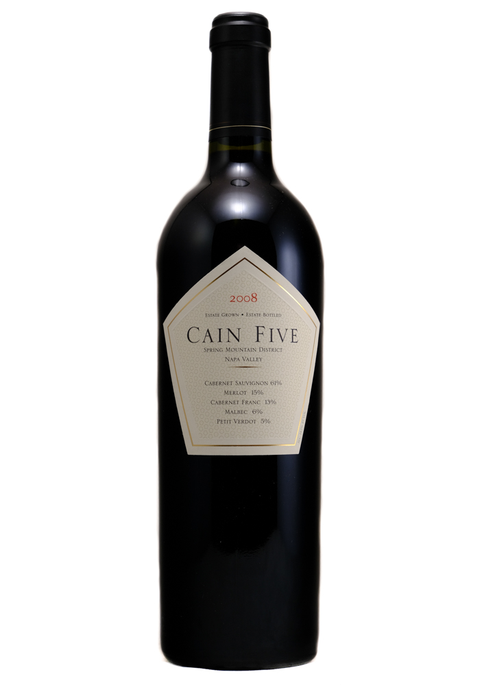 Cain Five 2008 Spring Mountain Napa Valley Red Wine