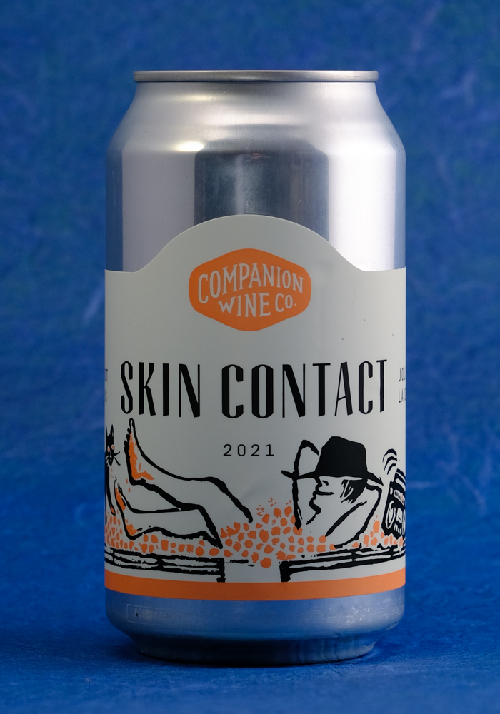 Companion Wine Co. 2021 Can Skin Contact Pinot Gris