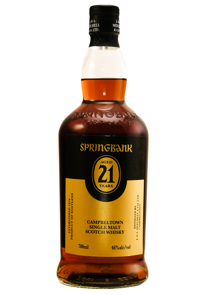 Springbank 21 Yr. Single Malt Scotch