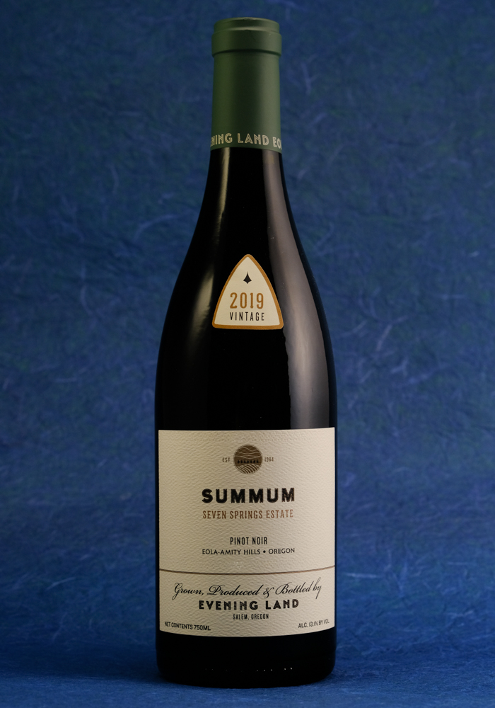 Evening Lands Seven Springs Estate 2019 Summum Pinot Noir  