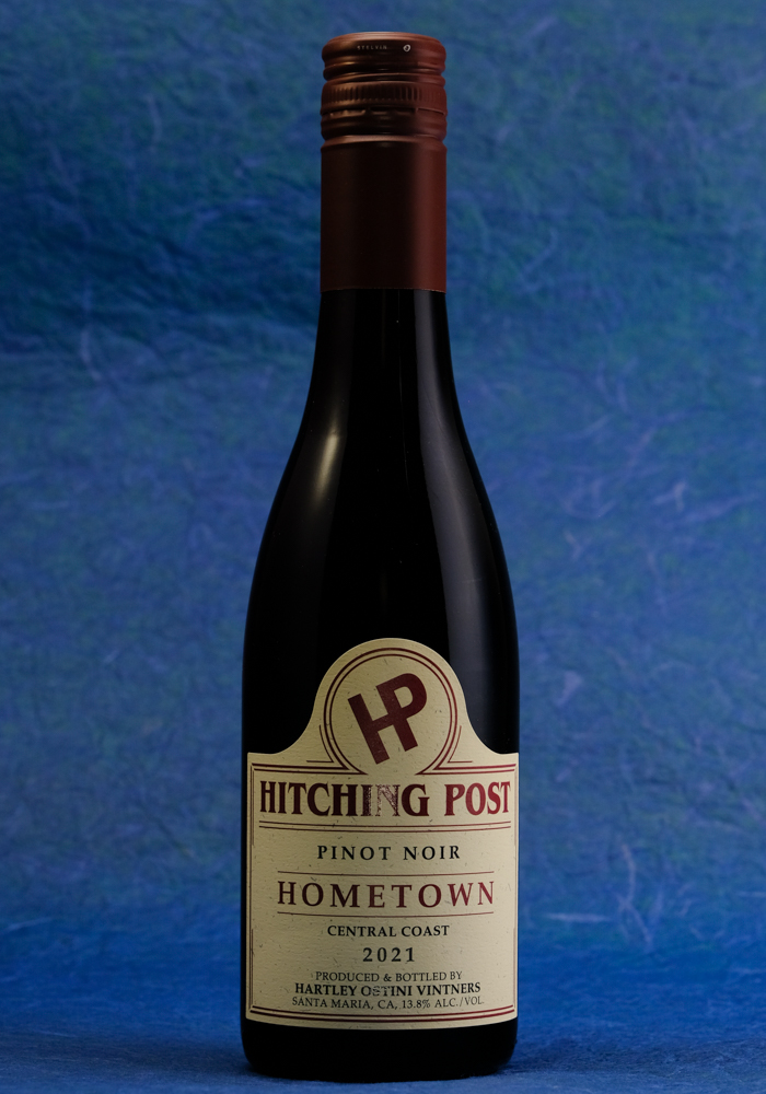 Hartley Ostini 2021 Half Bottle Hitching Post Hometown Pinot Noir