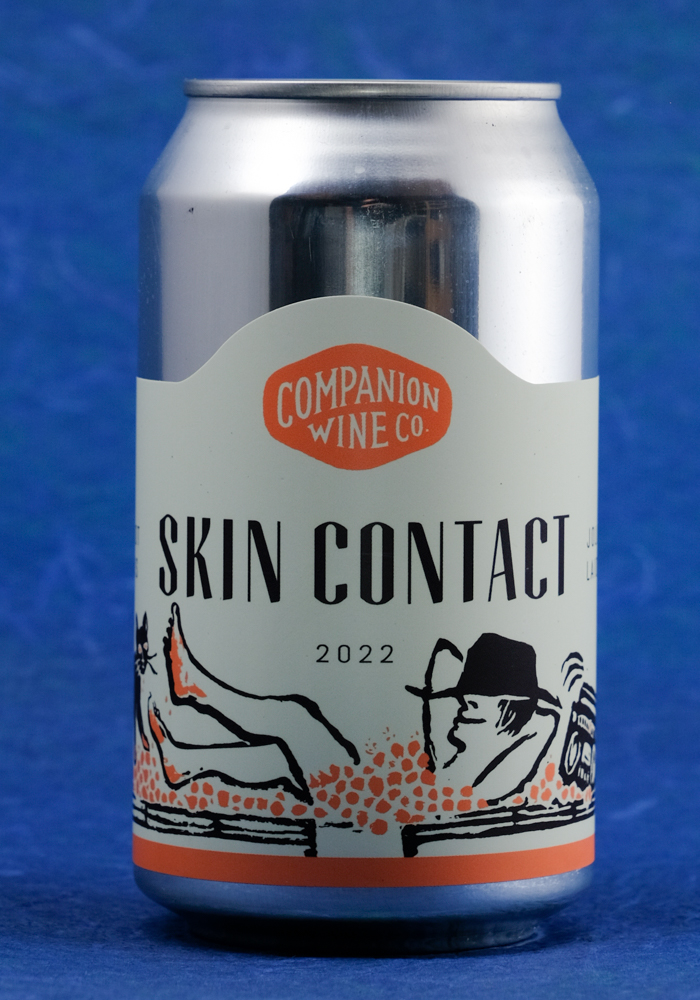 Companion Wine Co. 2022 Can Skin Contact Pinot Gris