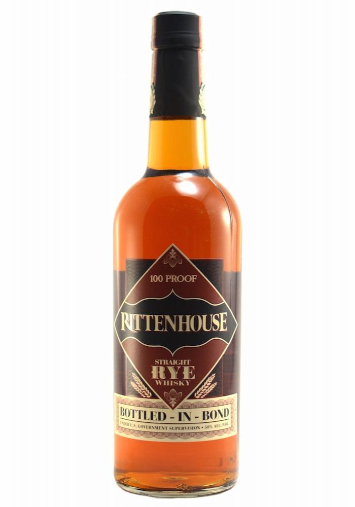 Rittenhouse 100 Proof Bottled in Bond Straight Rye Whiskey
