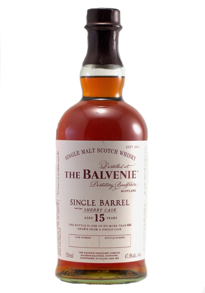 Balvenie 15 YR Sherry Cask Single Barrel Single Malt Scotch Whisky